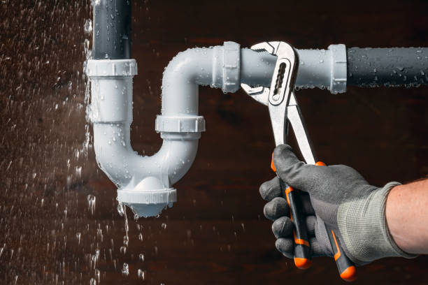 Professional Sewer Line Repair technician working in New Bloomington, OH